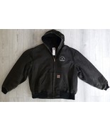Vintage Carhartt Hooded Active Jacket Black J03 Men’s 4XL - $130.61 CAD