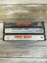 Johnny Mathis Cassette Tapes Lot of 3 - £7.96 GBP