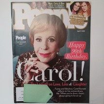 People Magazine Happy 90TH Birthday Carol Burnett Rumer Willis April 17 2023 New - £2.81 GBP