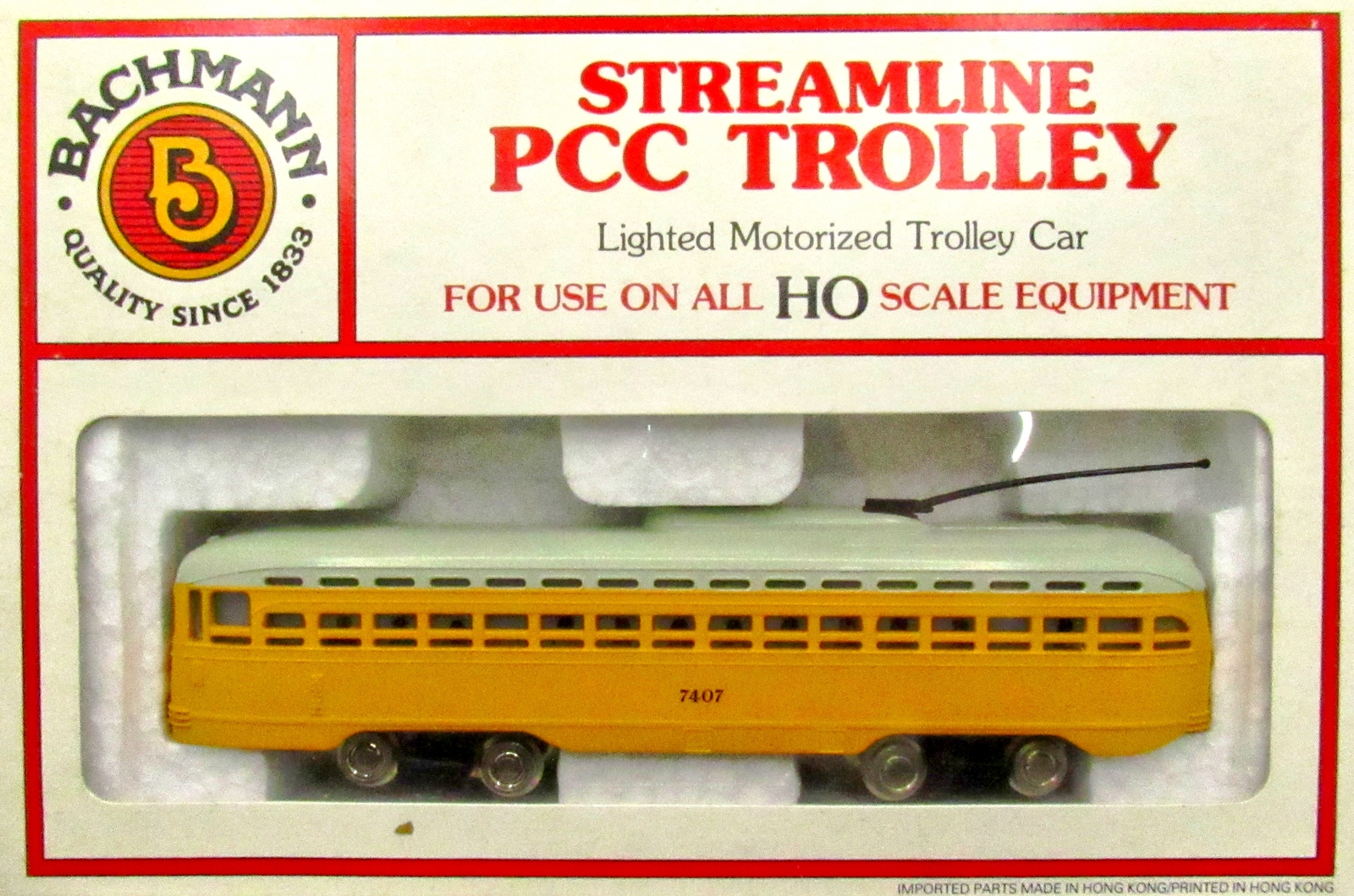 Bachmann HO scale PCC Streamline Trolley - $23.95