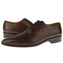 Alex D &quot;Cambridge&quot; Plain Wholecut Oxford, Men&#39;s Dress Shoes, Museum Brown - £110.95 GBP
