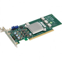 Supermicro Low Profile Quad-Port NVMe Internal Host Bus Adapter - $272.83