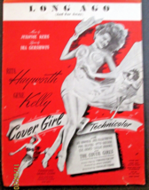 RITA HAYWORTH (COVER GIRL) ORIGINAL 1944 SHEET MUSIC (CLASSIC) - £98.92 GBP