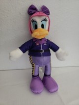 Disney Store Daisy Roadster Racer Plush Stuffed Animal Purple Outfit 10&quot; - $15.33