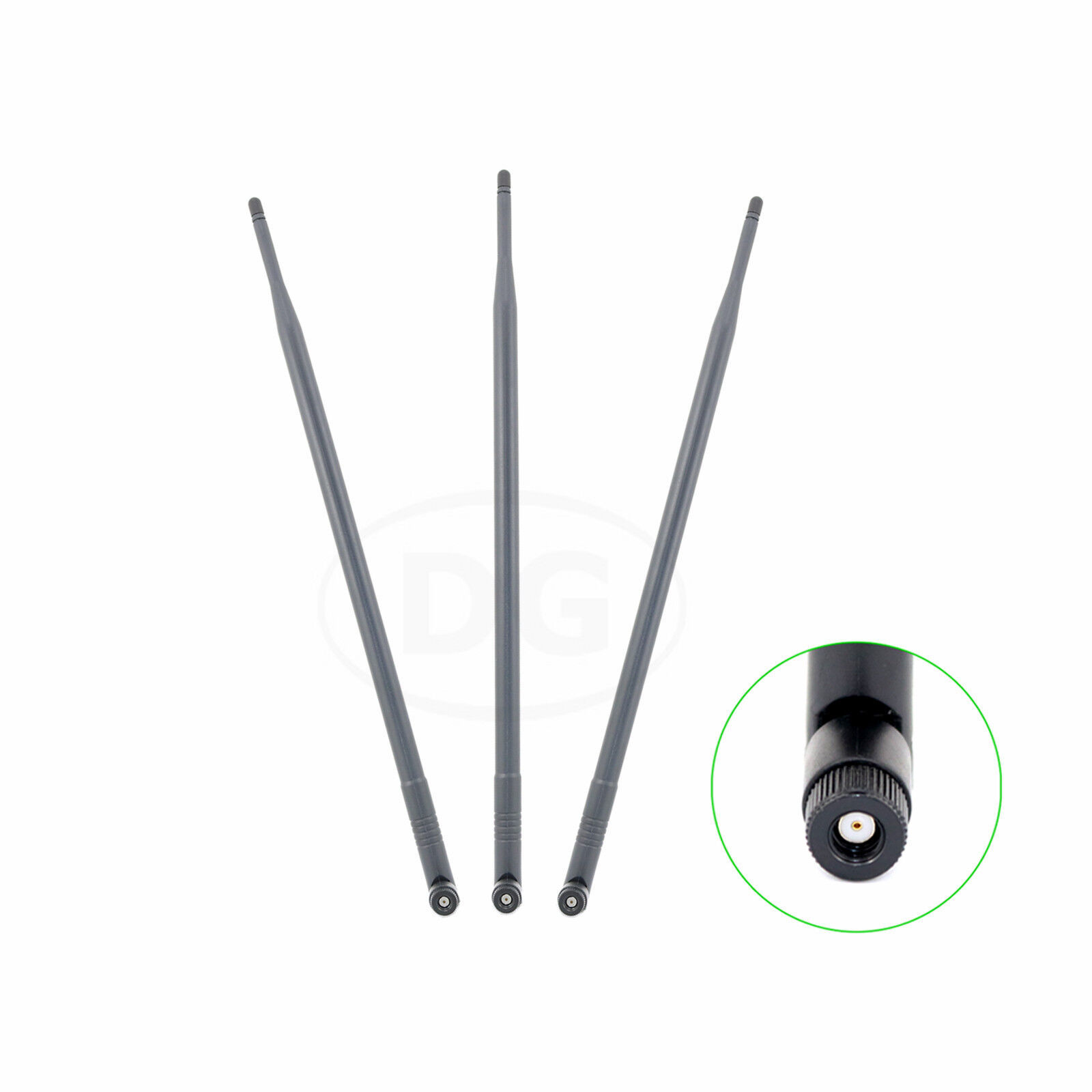 9dBi 2.4GHz 5GHz Dual Band RP-SMA WiFi Antenna For TP-Link TL-WR940N TL-WDN4800 - $21.99