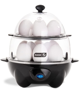 DASH Deluxe Rapid Egg Cooker for Hard Boiled, Poached, Scrambled Eggs, O... - £56.58 GBP