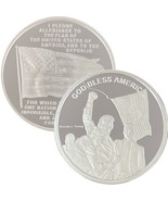 Alaska Mint Silver Donald J Trump God Bless America  USA Medallion Proof... - $2,337.15 MXN