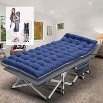 Slsy Folding Bed Cot with 3.3 Inch 2 Sided Mattress, 75&quot;* 28&quot; Folding Sl... - $1,836.67 MXN