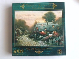 Thomas Kinkade &quot;Olde Porterfield Tea Room&quot; 1000 Piece Jigsaw Puzzle by Ceaco - £3.85 GBP