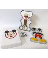 Vintage 1990s Disney Park Time Works MICKEY MOUSE Watch in Collectors Ti... - £47.85 GBP