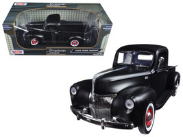 1940 Ford Pickup Matt Black 1/18 Diecast Model Car by Motormax - £53.92 GBP