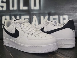 2020 Nike Air Force 1 07 CRAFT White/Navy Blue Shoes CT2317-100 Men - £85.30 GBP