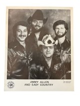 Vintage Jimmy Allen &amp; East Country Music Band Signed Photograph Boston - £7.97 GBP