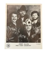 Vintage Jimmy Allen &amp; East Country Music Band Signed Photograph Boston - £7.85 GBP