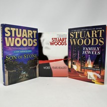 Stuart Woods Hardcover Books Stone Barrington Series Son of Stone Worst Fears - £13.13 GBP