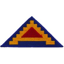 U.S. Army 7th Army Patch Blue &amp; Yellow - £7.04 GBP