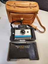 1960 Vintage Polaroid 210 land camera automatic 210 With Leather Carrryi... - $37.99