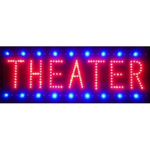 Theather Beer Bar Led Sign 26&quot;x16&quot; - £108.16 GBP