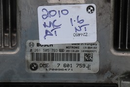 2010 Mini Cooper ECU ECM DME CAS3 Computer Immobilizer SET 1.6L Non Turbo A/T  image 3