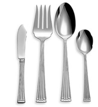 Monique Lhuillier Dentelle 4 PC Stainless Hostess Set Flatware Royal Doulton New - $25.90