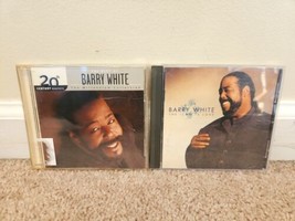 Lot of 2 Barry White CDs: The Icon is Love, 20th Century Masters - £6.86 GBP