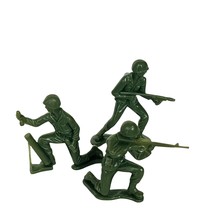 Army Men Toy Soldiers plastic military mixed LOT figures vtg Marx mpc usa mcm 16 - £11.03 GBP