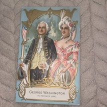 1910 PM Vintage Postcard George Washington In Private Life Embossed - £3.89 GBP