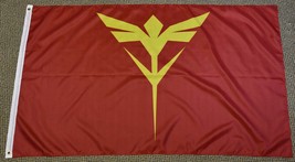 Char Neo Zeon Flag 3ft x 5ft - Char&#39;s Counter Attack - £11.99 GBP