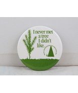 Vintage Logging Pin - Pacific Regeneration Technologies - Celluloid Pin  - $20.50 CAD