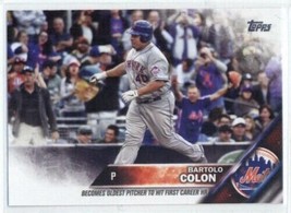 2016 Topps Update #US126 Bartolo Colon - £4.66 GBP