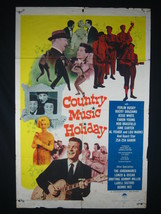 COUNTRY MUSIC HOLIDAY-1958-POSTER-JESSE WHITE-ROMANCE FR - £49.57 GBP