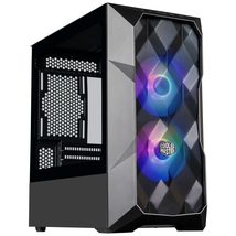 Cooler Master TD300 Mesh Micro-ATX Tower with Polygonal Mesh Front ana Removable - £114.93 GBP+