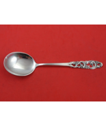 Dobbel Rokokko by Brodrene Lohne Norwegian Sterling Silver Berry Spoon 8... - $308.72 CAD