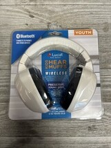 Lucid Audio Kids HearMuffs | White - $23.52 CAD