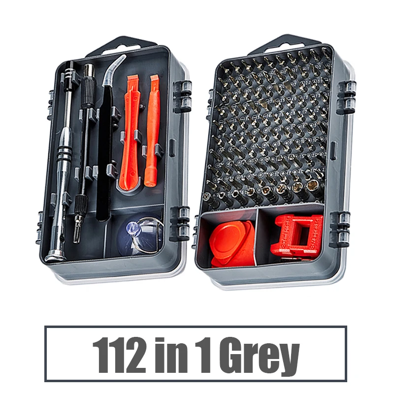 KALAIDUN Precision Screwdriver Set 115 In 1 Screw Driver Bit Magnetic Torx Bits  - £210.10 GBP