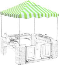 Outdoor Kids Playhouse Replacement, Green 56&quot; W X 56&quot; D X 17&quot; H - $41.99