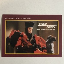 Star Trek The Next Generation Trading Card Vintage 1991 #12 John DeLancie - £1.54 GBP