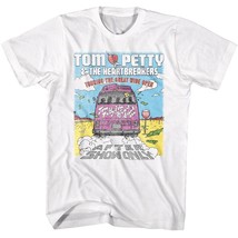 Tom Petty &amp; the Heartbreakers After Show Only Men&#39;s T Shirt Cartoon Tour Bus - £21.31 GBP+