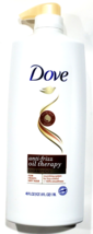 Dove Anti Frizz Oil Therapy Shampoo Frizzy Dry Hair Nourishing Family Size Large - £20.42 GBP