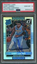 2014 Donruss Rated Rookie Artist&#39;s Proof #228 Gary Harris Signed AUTO 10 PSA Sla - £59.82 GBP