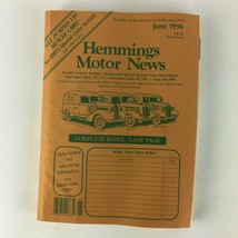 June 1996 Hemmings Motor News 1936 Dodge Ford Chevrolet Muscle Cars! - £8.68 GBP