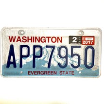 2017 United States Washington Evergreen State Passenger License Plate AP... - $225.61 MXN