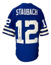 Roger Staubach Firmado Dallas Cowboys Mitchell &amp; Ness NFL Legado Camiseta Bas - £348.91 GBP