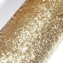 Stickyart Glitter Wallpaper Self Adhesive Champagne Glitter Contact Paper - £31.26 GBP