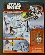 Star War The Force Awakens MicroMachines R2-D2 Chewbacca Snowspeeder PlaySet TS - £5.57 GBP