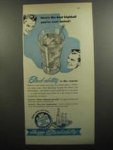 1952 Canada Dry Water Ad - Here's the best highball you've ever tasted! - $18.49