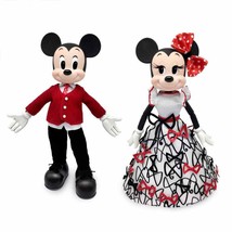 Disney - Mickey &amp; Minnie Mouse Limited Edition Sweethearts Doll Set - Valentine - £175.26 GBP