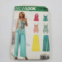 New Look Sewing Pattern Cut 6600 Misses Six Sizes in One Shirt Pants Size A 8-18 - £5.44 GBP
