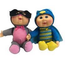 2 Cabbage Patch Kids 10 inch Dolls WCT 57C Blue Bird Outfit &amp; Racoon WCT 63 - £27.39 GBP