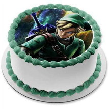 Zelda Edible Cake Decoration Topper Image - $263.68 MXN
